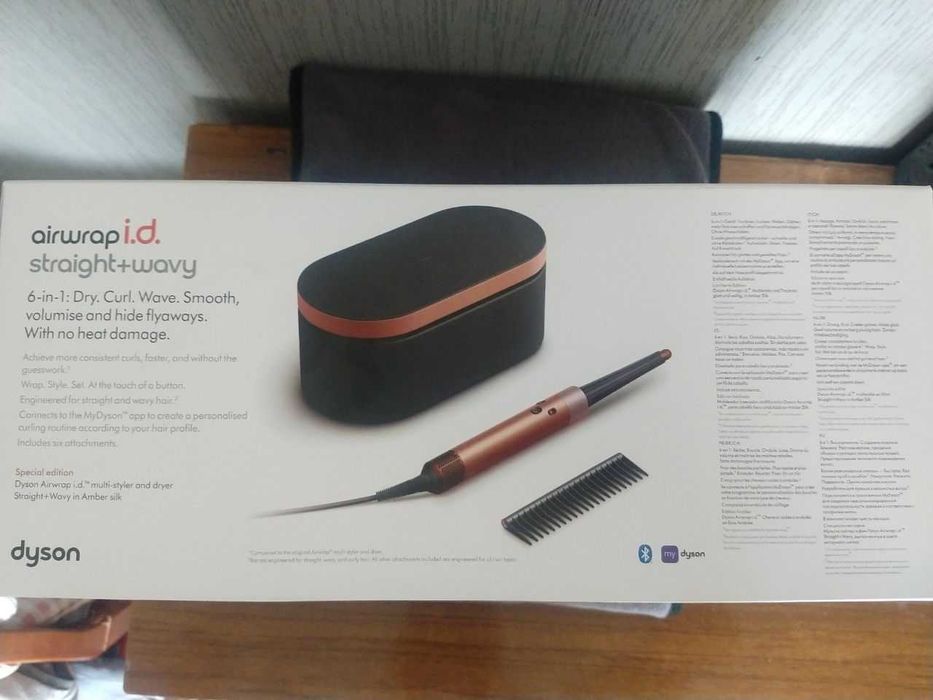 Продам стайлер Dyson HS08 Airwrap i.d. Straight+Wavy Amber Silk