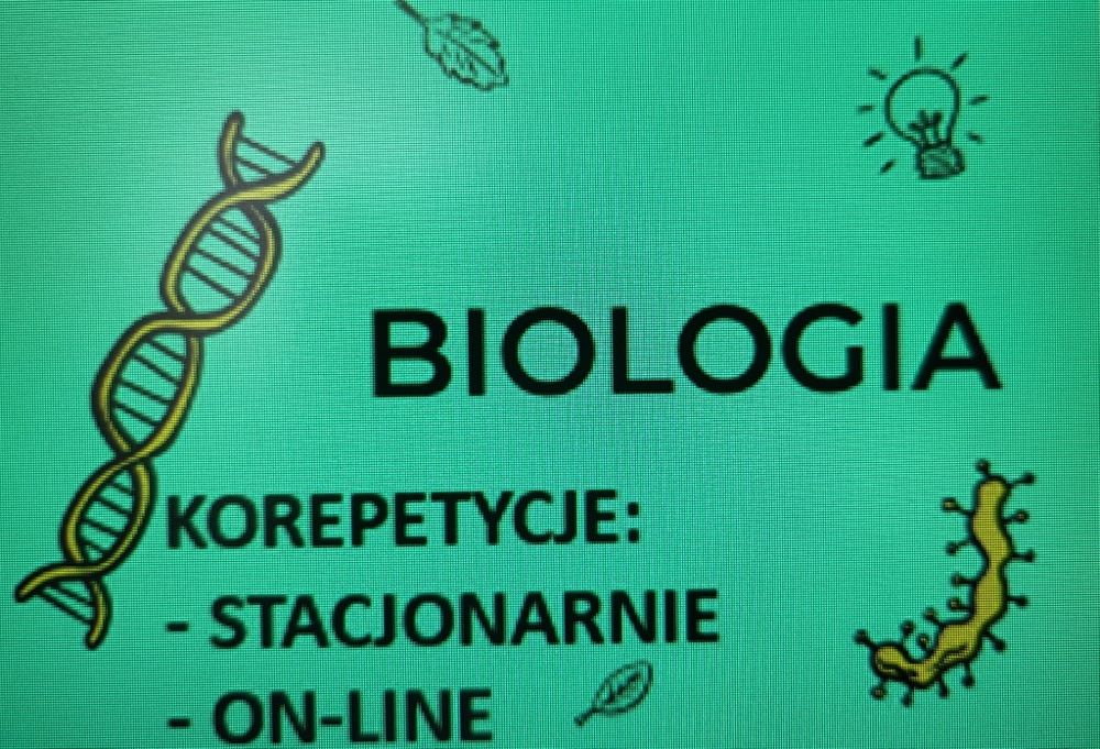 Korepetycje z biologii i chemii