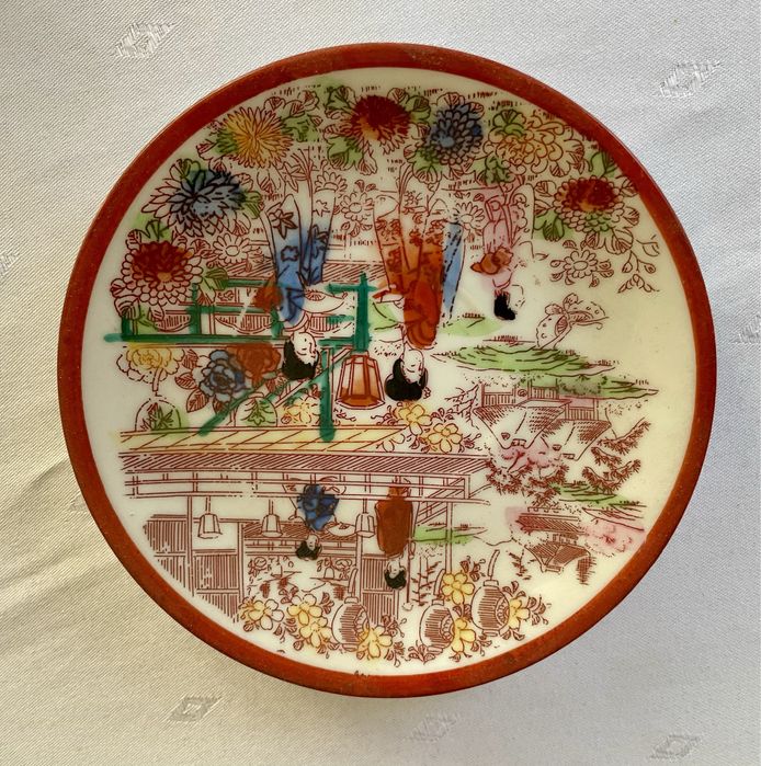 Zestaw serwis do herbaty z japońskiej porcelany
