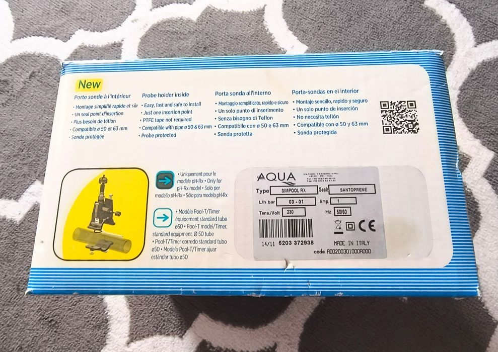 Aqua simpool RX dosing system