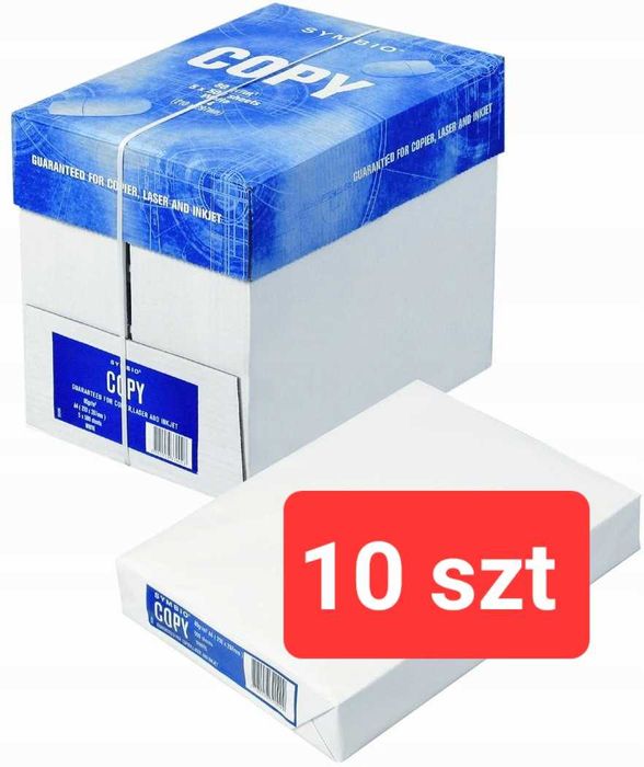 Papier ksero A4 80g 10szt. Biały