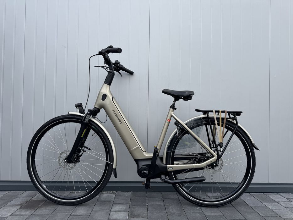 Batavus Finez E-go Power Champagne 8 biegów elektryczny rower damski