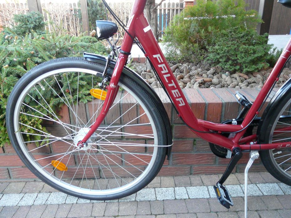 Rower miejski FALTER 28"/52-powystawowy, nożny hamulec. Germany