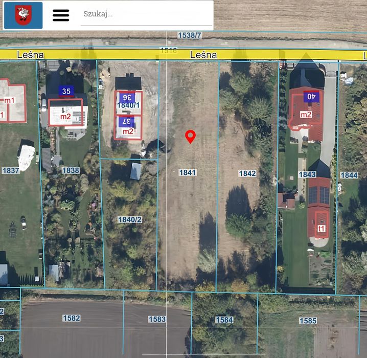 Działka budowlana ul. Leśna, Zbąszyń