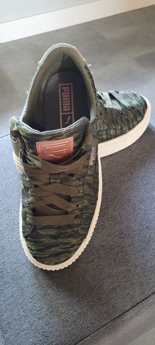 Puma buty moro różowe złoto platforma r 37