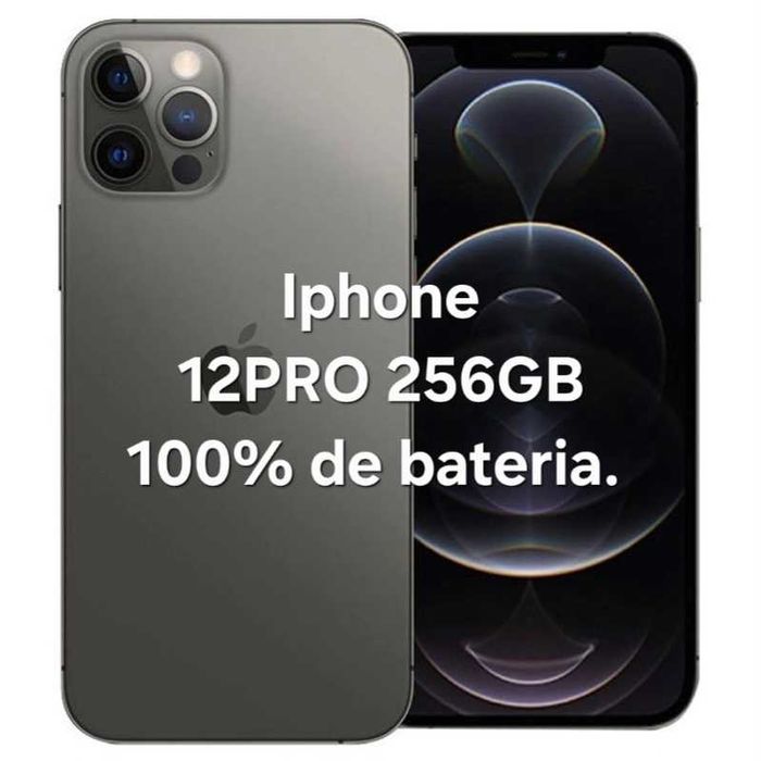 Iphone 12PRO 256GB. 100% Bateria. Excelente