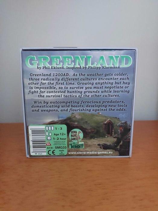 Greenland (Board Game, Jogo de Tabuleiro)