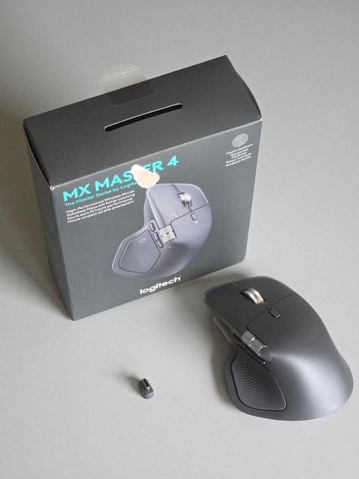 LOGITECH MX Master 4 Grafit - Mysz bezprzewodowa Bluetooth + 2.4Ghz jak nowa