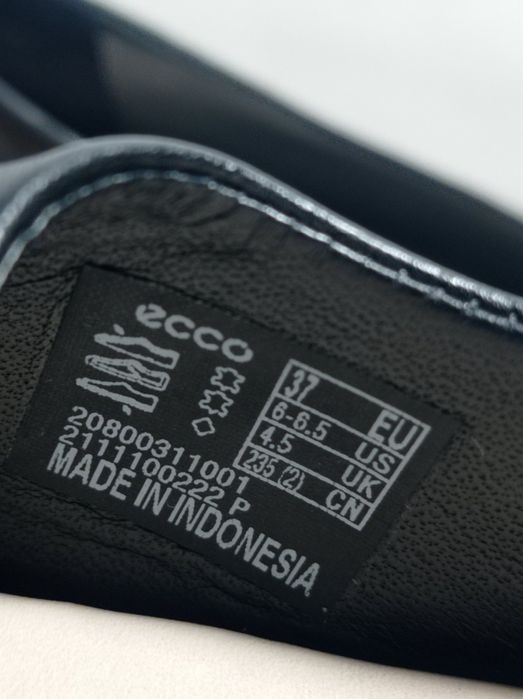 Жіночі шкіряні балетки ECCO Anine 37р.