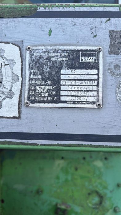 Продам комбайн зернозбиральний Deuth-Fahr Topliner 4075 HTS