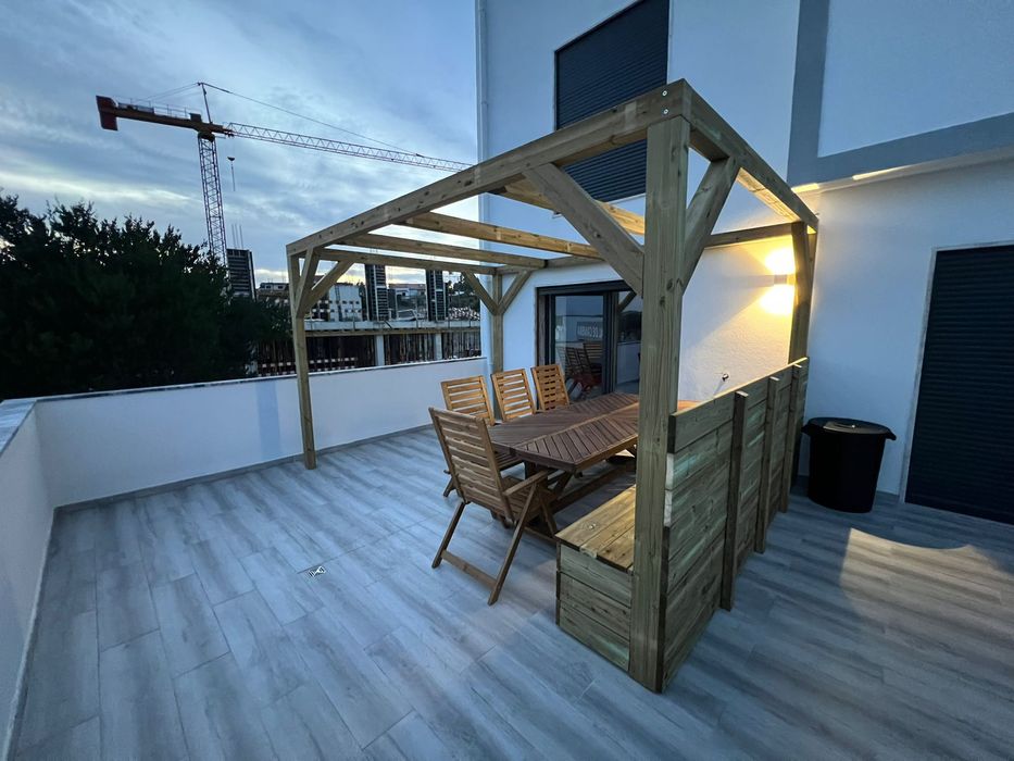 Pérgolas de madeira