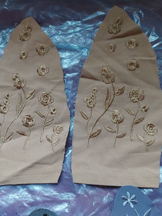 hafty 9 sztuk i tasiemki