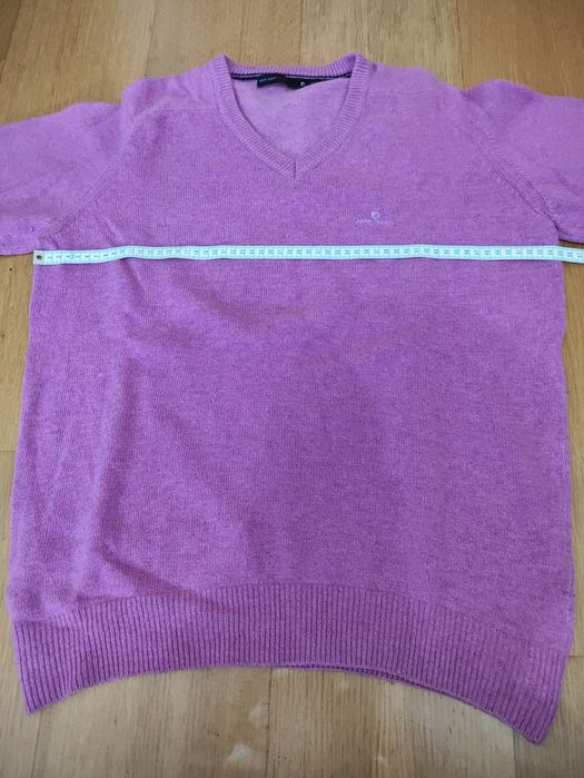 Pullover com gola em V, Mike Davis