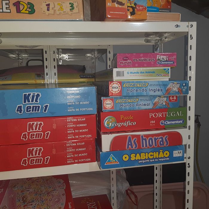 Vários jogos / puzzles, desde 6€.