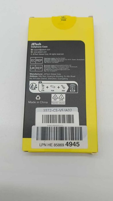Plecki, etui Magsafe Iphone 14 Pro czarne, matowe, slim JETech