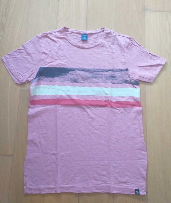 T-shirt Springfield rosa original, tamanho M e sweat Springfield