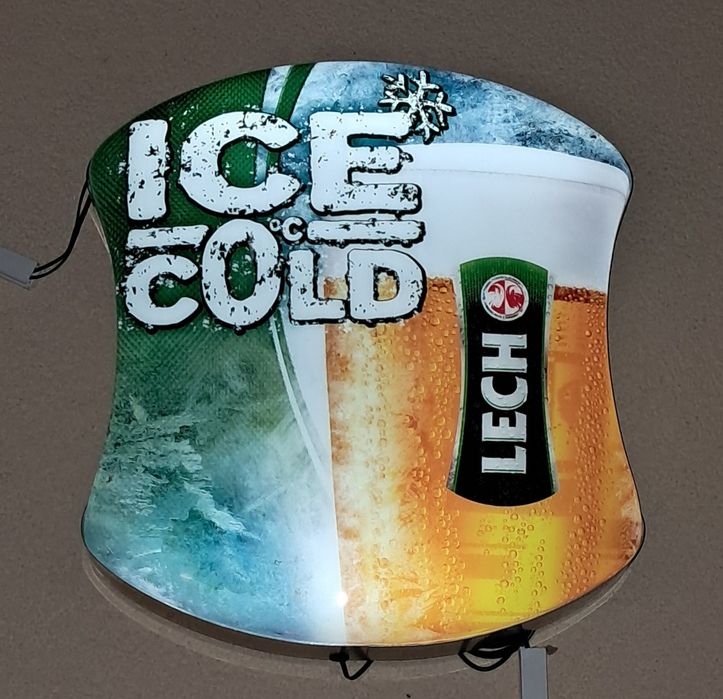 Reklama podświetlana Lech (Ice Cold) - unikat