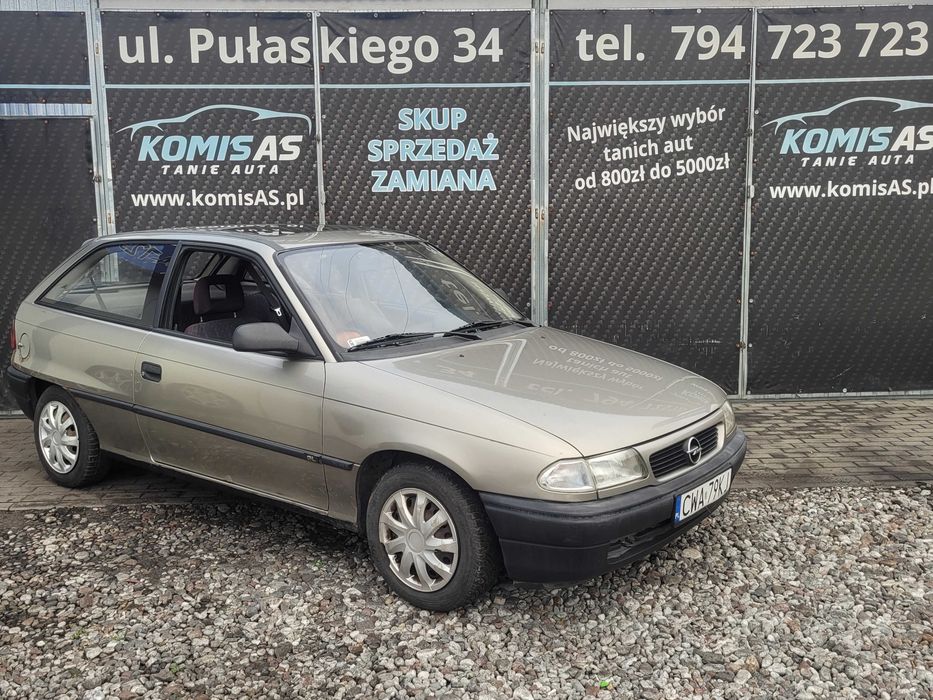 Opel Astra 1.4B 60KM 1996r * prosty samochód na dojazdy * Bydgoszcz ...