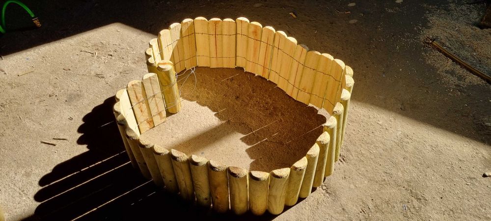 paliki, kołki, palisada, palik toczony