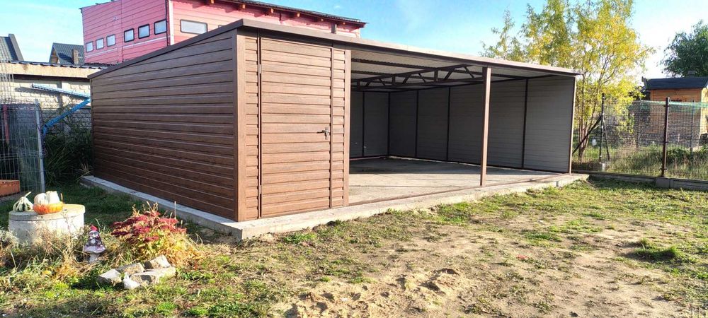 Garaż Blaszany Drewnopodobny PREMIUM PRODECENT!!!