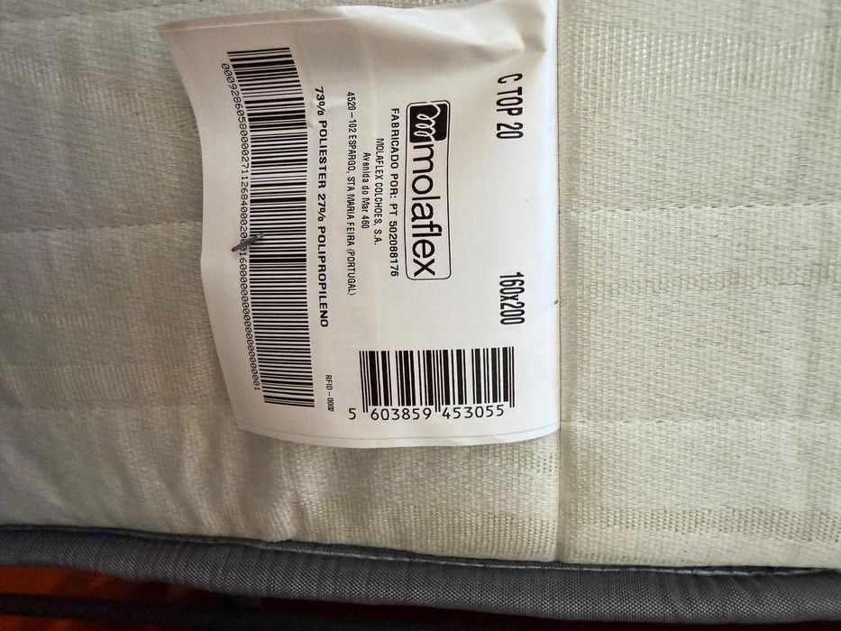 Cama de Ferro e Colchão