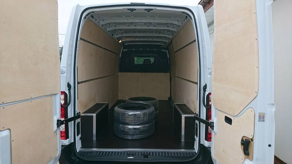 Renault Master L3H2 ochrona części ładunkowej