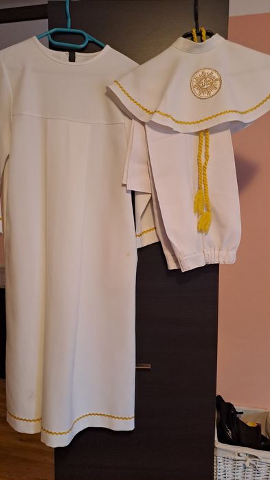 Alba długa plus spodnie, wzrost 128cm