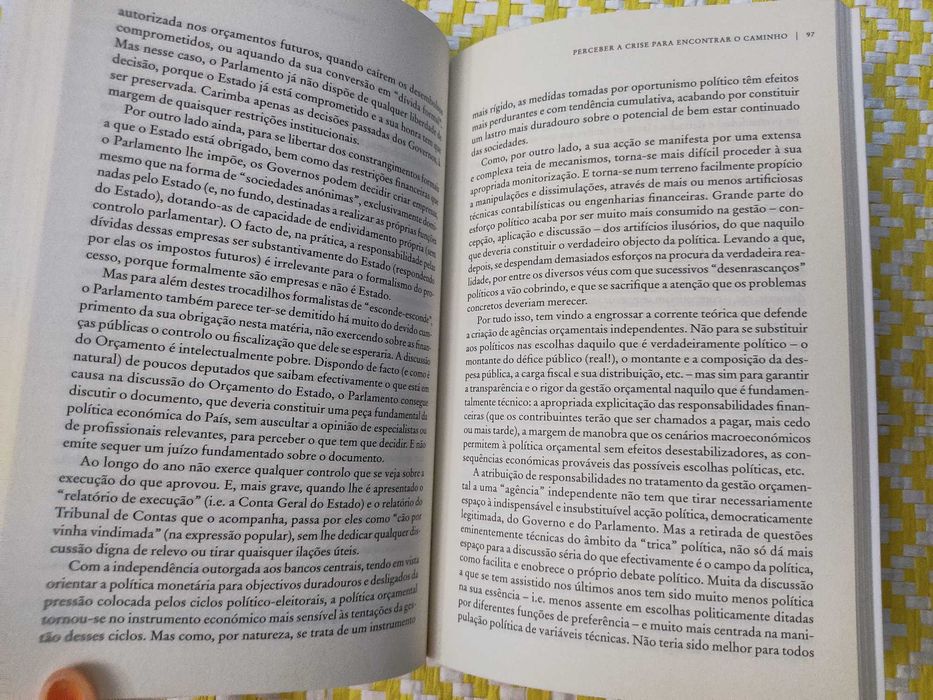 Perceber a Crise para Encontrar o Caminho
de Vítor Bento