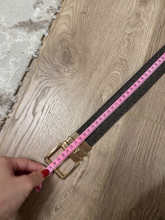 Двосторонній шкіряний ремінь Michael Kors