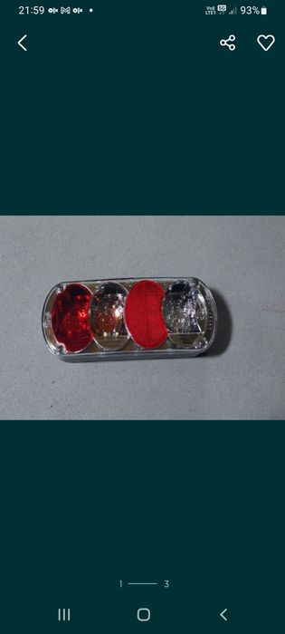 Lampa bagażnika rowerowego Thule