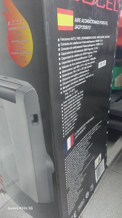 Vendo 2 ar condicionado portátil marca jocel  como novos
