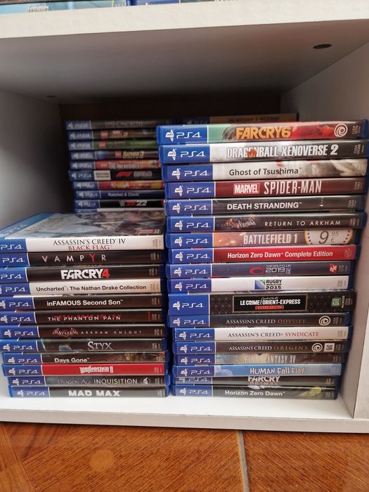 160 jogos de ps4 em ótimo estado