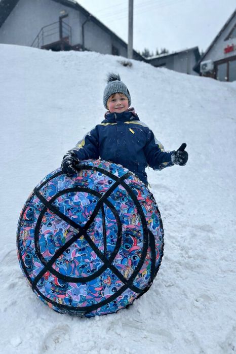 Тюбінг для дітей та дорослих Міцний З камерою Для снігу зима/води літо