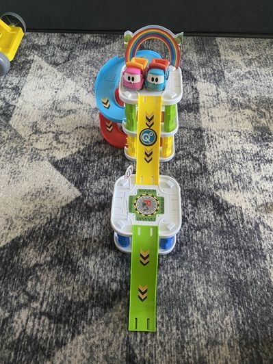 Трек Вантажівочка Льова + 2 інерційні машинки / Грузовичёк Лёва