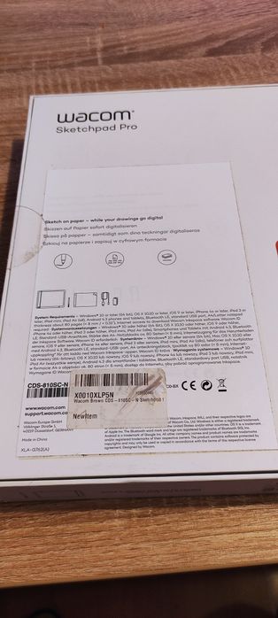 Szkicownik Tablet graficzny Wacom Sketchpad Pro
