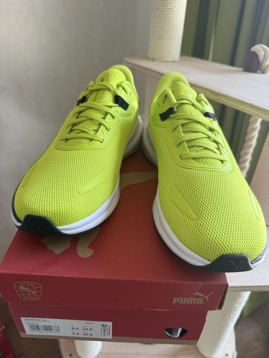 Puma skyrocket lite limonkowe nowe buty 42,5