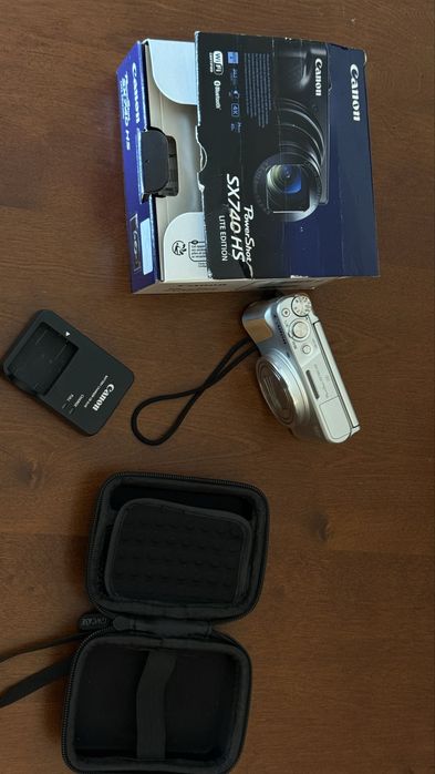Canon sx740 hs cinza