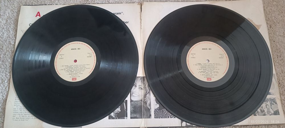 Anos 80 Duplo Vinil 1989