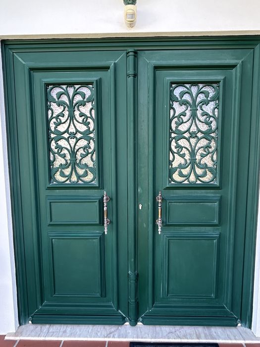 Porta Aluminio  Rustica