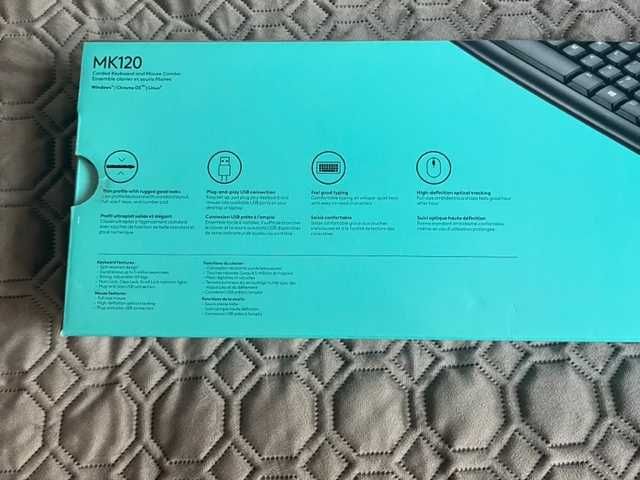 Продам клавиатуру logitech МК120