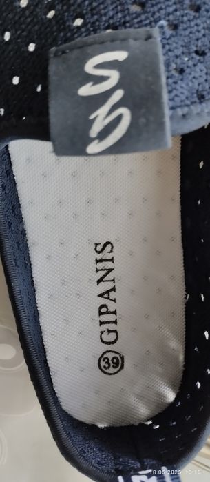 Мокасини сітка р.39