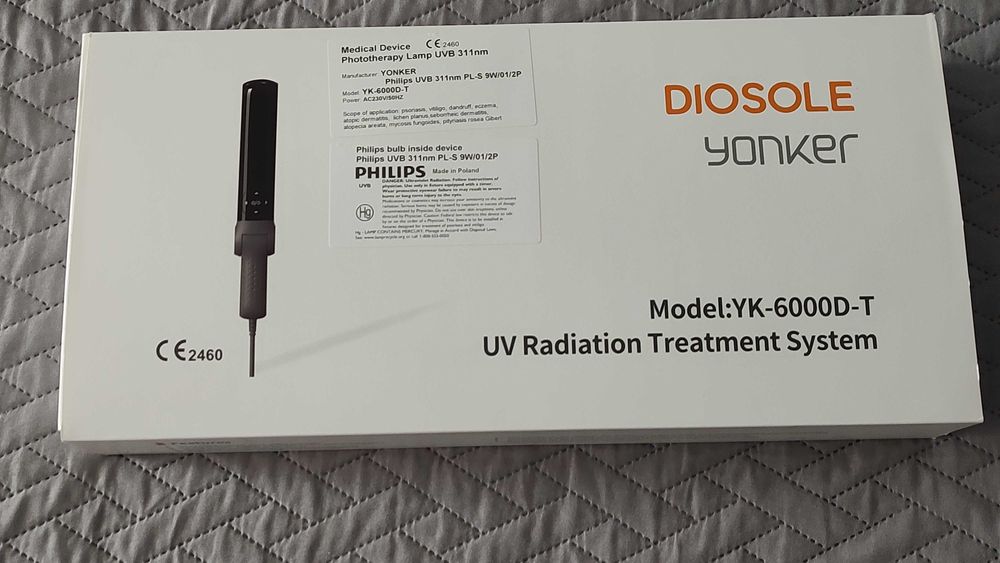 Lampa UVB Yonker YK-6000DT