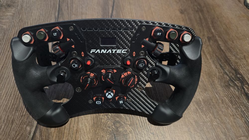 Fanatec Clubsport Wheel Base 2.5 + ClubSport F1 V2 com Magnetic Paddle