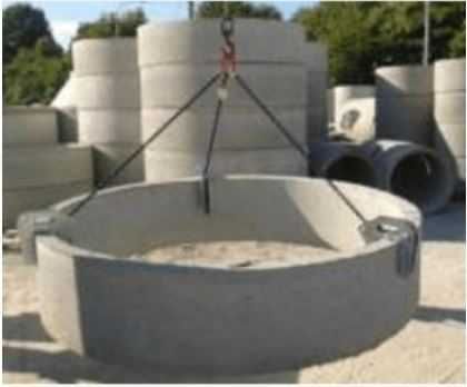 Pega Manilhas Zincado 1500Kg - 3 Ramais com Pinças - NOVO