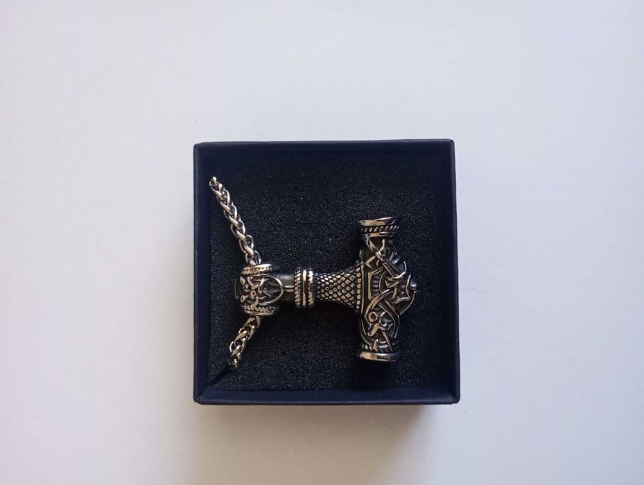 Naszyjnik nordycki młot thora