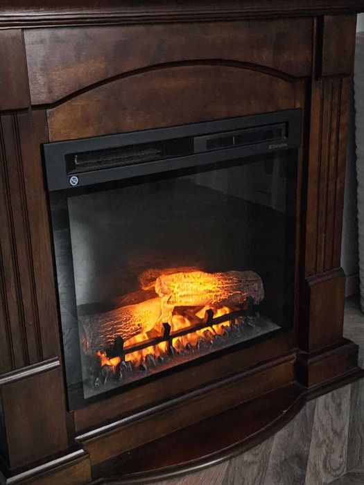 Kominek elektryczny Dimplex Campana orzech