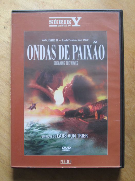 DVD Ondas de Paixão, Lars von Trier, Katrin Cartlidge, Emily Watson