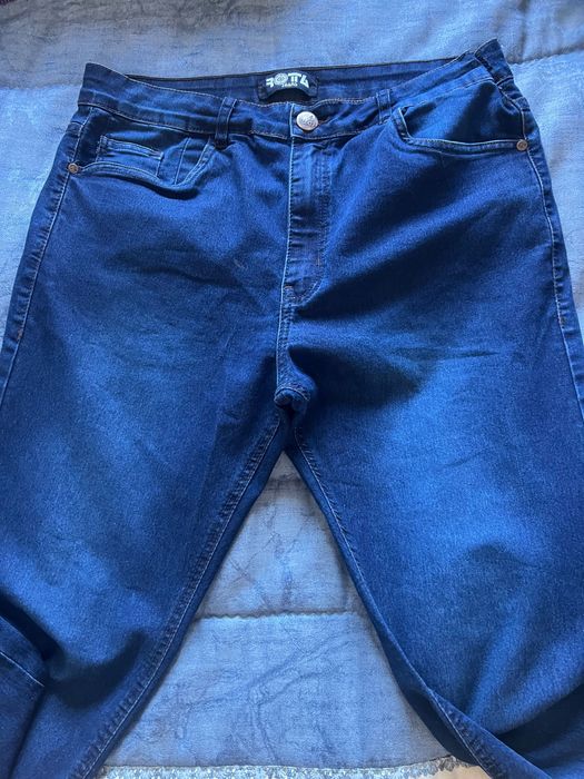 Calça de ganga baggy