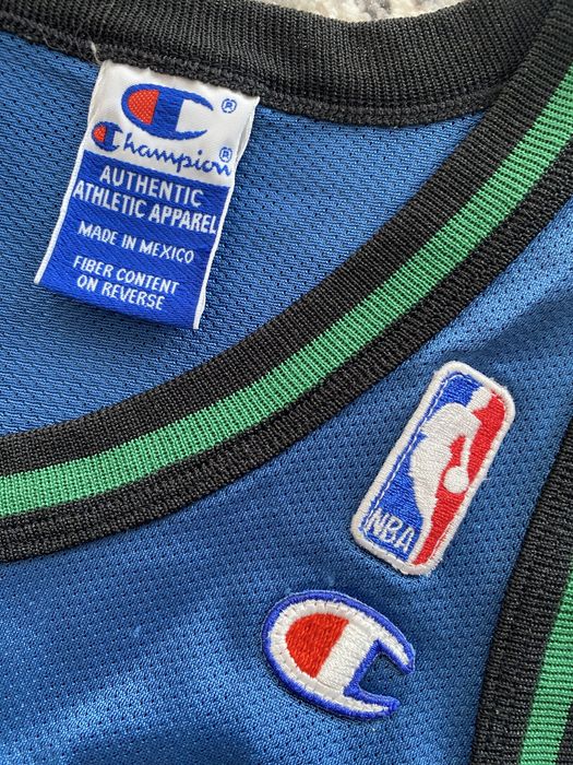 Minnesota Timberwolves Kevin Garnett Vintage Champion NBA lata 90-te