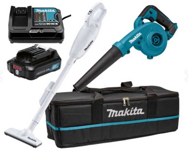 Zestaw COMBO Makita  12V (Odkurzacz + Dmuchawa )